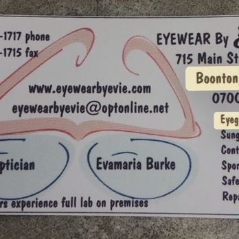 Eyewear By Evie - Eyewear & Opticians Near Me - Boonton, New Jersey Eyewear By Evie - Eyewear & Opticians Near Me - Boonton, New Jersey