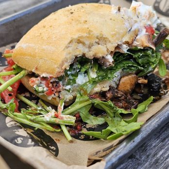 PDX Sliders - Portobello slider (St. John's) - Burgers Near Me - Portland, Oregon