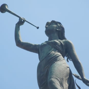 Soldiers and Sailors Monument - What a goddess! - Landmarks & Historical Buildings Near Me - Troy, New York