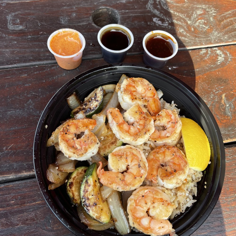 Rose City Hibachi - Shrimp hibachi bowl with fried rice and veggies - Food Trucks Near Me - Beaverton, Oregon Rose City Hibachi - Shrimp hibachi bowl with fried rice and veggies - Food Trucks Near Me - Beaverton, Oregon