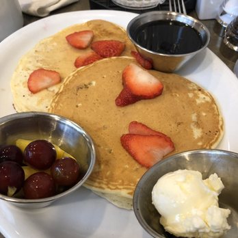 Turning Point - 2 regular pancakes with added strawberries - Breakfast & Brunch Near Me - Westfield, New Jersey