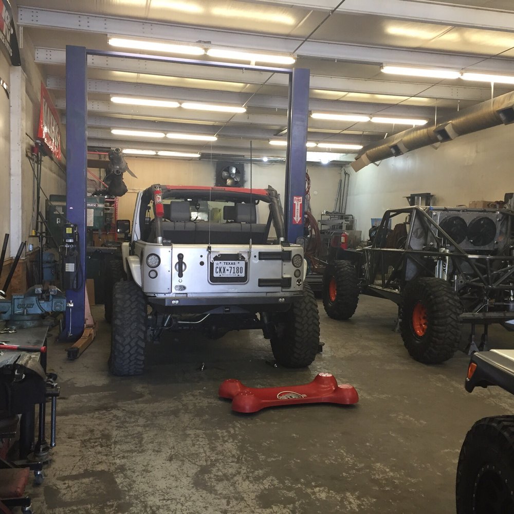 Tribe 16 - This what one half of the shop looks like - Auto Parts & Supplies Near Me - Fort Worth, Texas