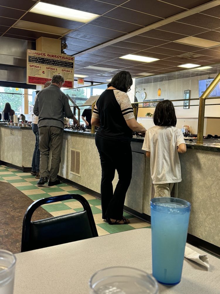 Food from Mongolian Bbq