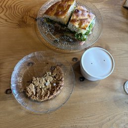 Mortadella Panino, Chocolate Pistachio Cookie, Tiramisu Mortadella Panino, Chocolate Pistachio Cookie, Tiramisu