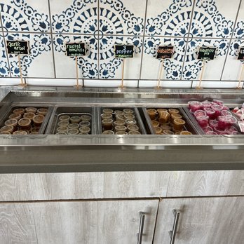 Pacific Coast Tacos - Salsa bar - Tacos Near Me - Houston, Texas Pacific Coast Tacos - Salsa bar - Tacos Near Me - Houston, Texas