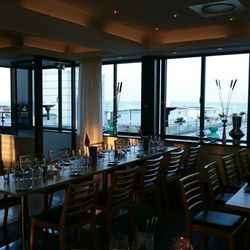 The Brasserie - Nice view from the rooftop terrace while you're dining.