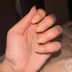 AQ Nail Spa - Great nails, fresh set, they just created a big gab between my cuticles and start of the nails?