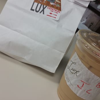 Lux Central - Inside the bag is a bacon cheddar scone! - Coffee & Tea Near Me - Phoenix, Arizona