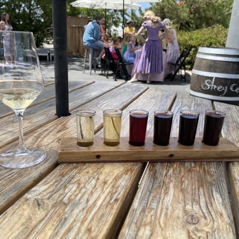 Strey Cellars - Wine flight on a Sunday morning - Wineries Near Me - Oxnard, California Strey Cellars - Wine flight on a Sunday morning - Wineries Near Me - Oxnard, California