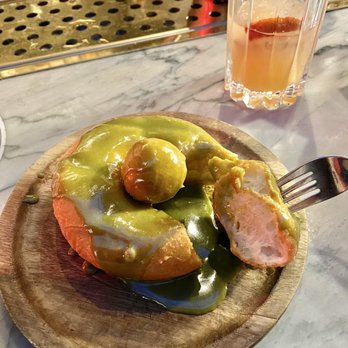 Gaijin - Matcha citrus mochi donut - Japanese Near Me - Chicago, Illinois Gaijin - Matcha citrus mochi donut - Japanese Near Me - Chicago, Illinois