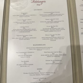 The Fishmonger’s Daughter - Menu - Seafood Near Me - Catonsville, Maryland The Fishmonger’s Daughter - Menu - Seafood Near Me - Catonsville, Maryland