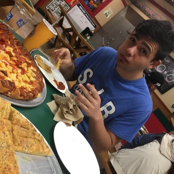 Pizza Factory - Happy teenager!!! - Pizza Near Me - Three Rivers, California