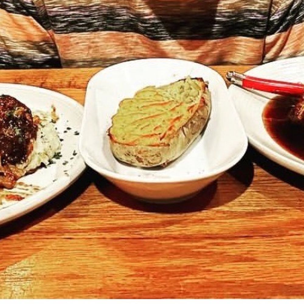 Cuisine & Wine Bistro - Filet de Boeuf Barde de Bacon, twice baked potato, Beef Wellington - Wine Bars Near Me - Chandler, Arizona