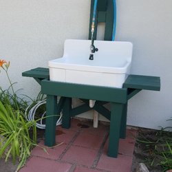 Sugarbush Campground - Camp sink for guests. Especially convenient for tenters.