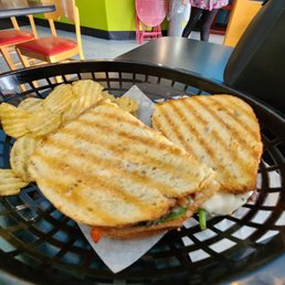 Italian vegetable goddess panini