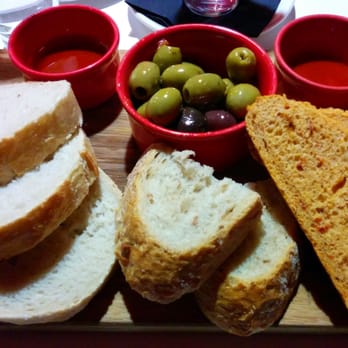 Midland Hotel - Bread and olives - Hotels Near Me - Morecambe, LAN