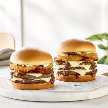 Dairy Queen Grill & Chill - two burgers on a plate - Fast Food Near Me - Carterville, Illinois Dairy Queen Grill & Chill - two burgers on a plate - Fast Food Near Me - Carterville, Illinois