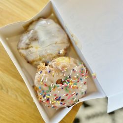 Parlor Doughnuts - A pair of donuts