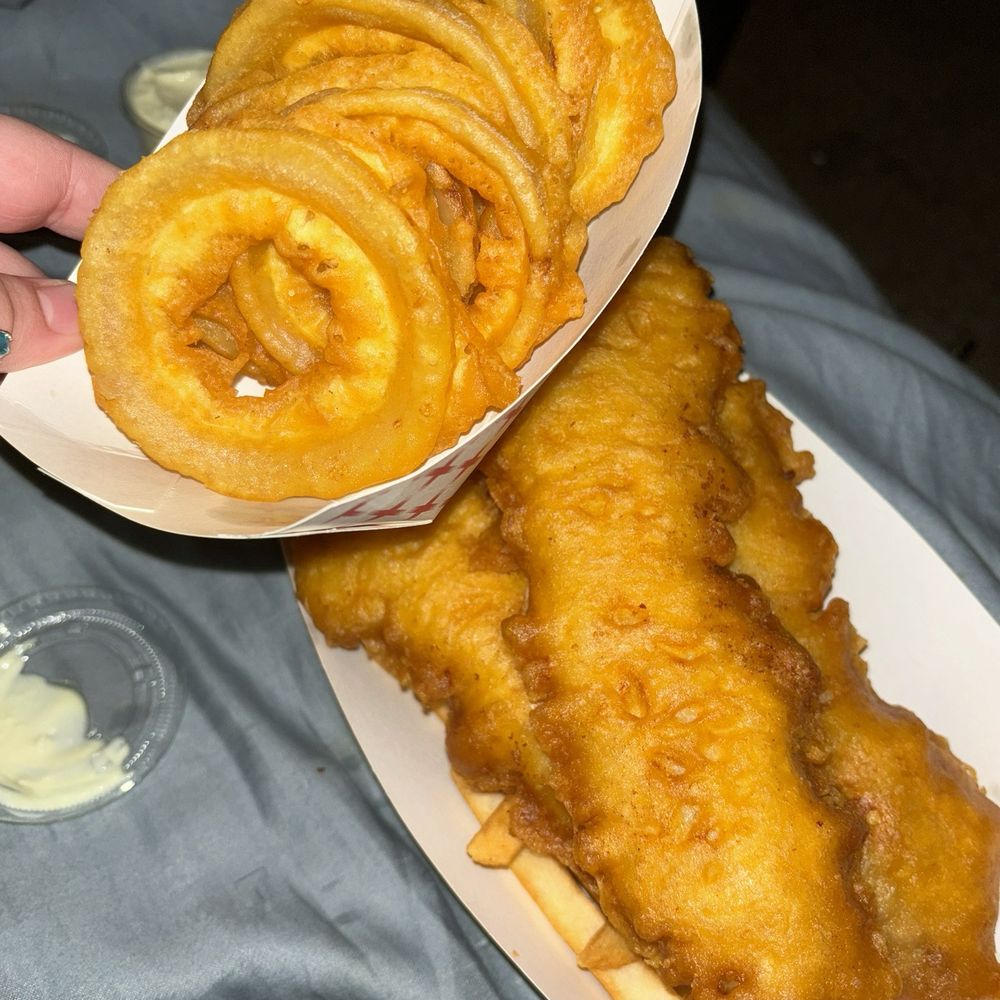 West Coast Fish N' Chips - fish and chips Fish (3 Pieces) and chips Huge pieces of fish so yummy - Seafood Near Me - Clovis, California West Coast Fish N' Chips - fish and chips Fish (3 Pieces) and chips Huge pieces of fish so yummy - Seafood Near Me - Clovis, California