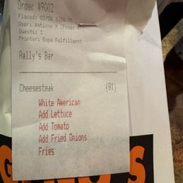 Receipt Receipt