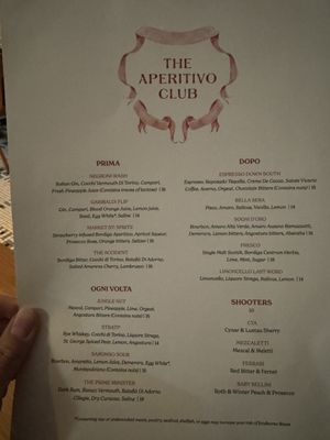 Menu photo 5 The Aperitivo Club Pittsburgh, PA Menu photo 5 The Aperitivo Club Pittsburgh, PA