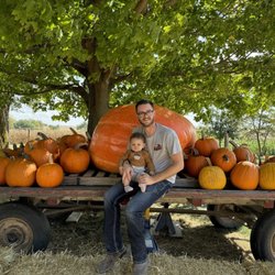 Kent's Cucurbits - My son and grandson.