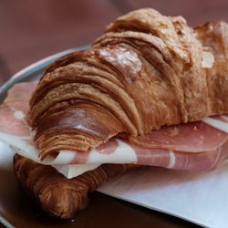BRIE & PROSCIUTTO Croissant Sandwich