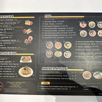 Pho District Cincy - Front of the menu. - Vietnamese Near Me - Fairfield, Ohio Pho District Cincy - Front of the menu. - Vietnamese Near Me - Fairfield, Ohio