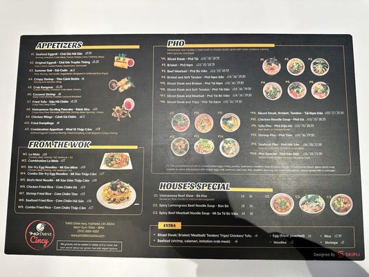 Menu photo 1 Pho District Cincy Fairfield, OH Menu photo 1 Pho District Cincy Fairfield, OH