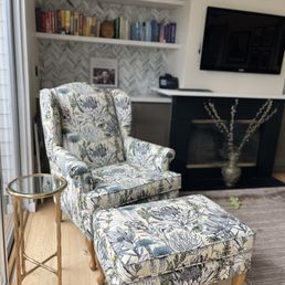 Chair & ottoman Chair & ottoman