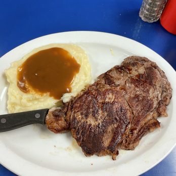Bob & Edith's Diner - 8 Oz. Rib-Eye Steak - American Near Me - Arlington, Virginia Bob & Edith's Diner - 8 Oz. Rib-Eye Steak - American Near Me - Arlington, Virginia