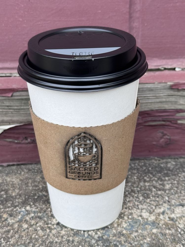 Sacred Grounds Coffee Logo