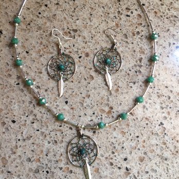 Silver Star Jewelry - Matching dream catcher earrings & necklace - Jewelry Near Me - Scottsdale, Arizona Silver Star Jewelry - Matching dream catcher earrings & necklace - Jewelry Near Me - Scottsdale, Arizona