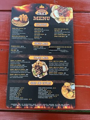 Menu photo 3 Nando Grill Davie, FL Menu photo 3 Nando Grill Davie, FL
