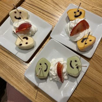 Sushi Katsu-ya - Vanilla, green tea, and mango mochi - Japanese Near Me - Nothridge, California Sushi Katsu-ya - Vanilla, green tea, and mango mochi - Japanese Near Me - Nothridge, California