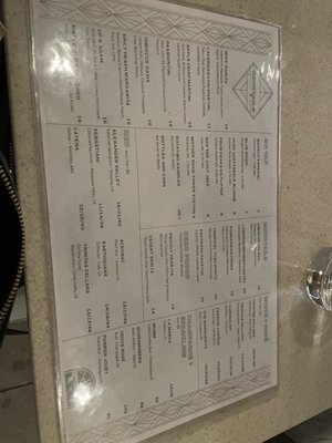 Menu photo 6 Adams Table Phoenix, AZ