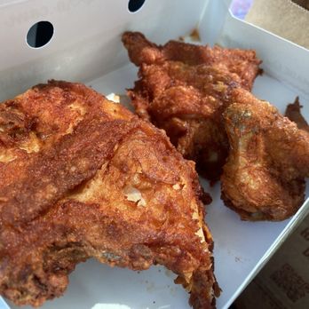 Pollo Campero Raleigh - 4 piece fried chicken meal came with a thigh, a drumstick (which I ate), a breast and a wing. So good! Came hot, crispy and flavorful. - Chicken Shop Near Me - Raleigh, North Carolina Pollo Campero Raleigh - 4 piece fried chicken meal came with a thigh, a drumstick (which I ate), a breast and a wing. So good! Came hot, crispy and flavorful. - Chicken Shop Near Me - Raleigh, North Carolina