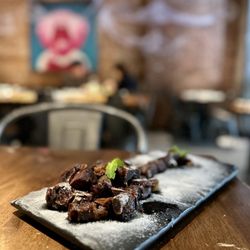 Sweet and sour pork ribs, appetizer