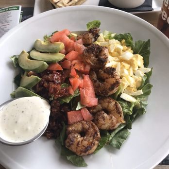 19 Degrees North - A well executed shrimp Cobb salad. - Seafood Near Me - Dahlonega, Georgia