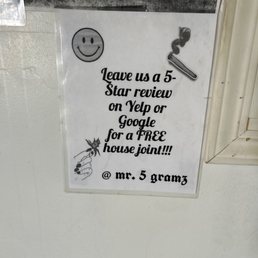 The front of the store.
