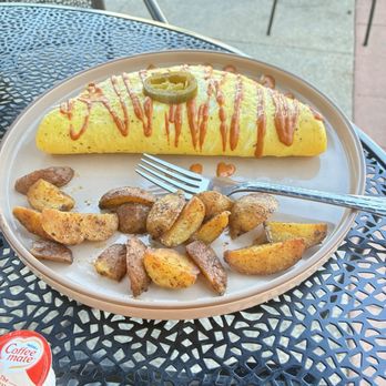 Kaffeinated Crepes and Coffee - Spicy Southwest Omelette - Coffee & Tea Near Me - San Antonio, Texas Kaffeinated Crepes and Coffee - Spicy Southwest Omelette - Coffee & Tea Near Me - San Antonio, Texas