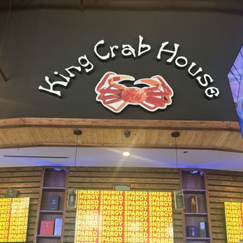 King Crab House - The logo over the bar - Seafood Near Me - Mansfield, Texas King Crab House - The logo over the bar - Seafood Near Me - Mansfield, Texas