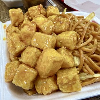 Golden Chopstix - Orange tofu - Chinese Near Me - Corona, California