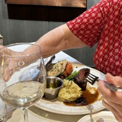 Sage Chophouse - Filet and lobster tail