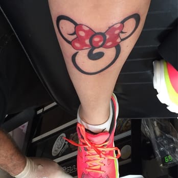 Orlando Tattoo - My Minnie Mouse tat- done by Lee. LOVE IT! - Tattoo Near Me - Orlando, Florida Orlando Tattoo - My Minnie Mouse tat- done by Lee. LOVE IT! - Tattoo Near Me - Orlando, Florida