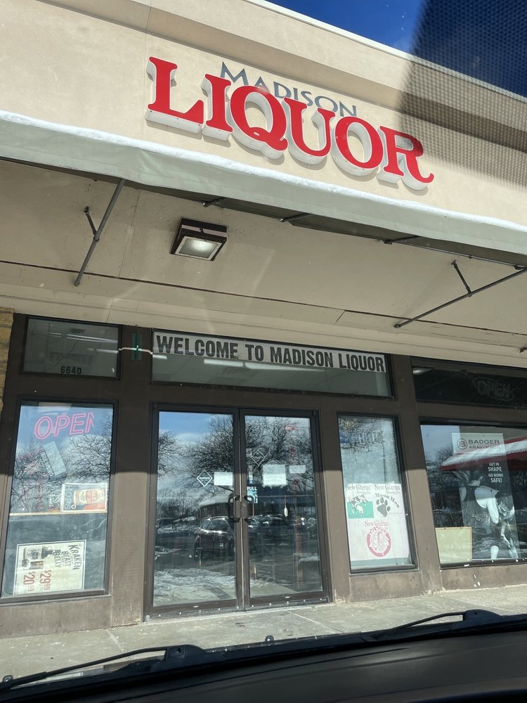 MADISON LIQUOR Updated August 2024 6640 Mineral Point Rd, Madison