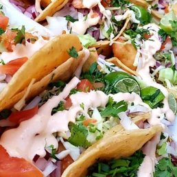 Taco De Camaron Enchilado