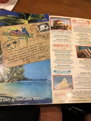 Menu photo 5 Margaritaville - Destin Destin, FL Menu photo 5 Margaritaville - Destin Destin, FL