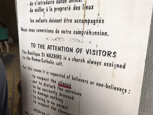 Basilique Saint Nazaire by null