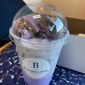 Blooming Buns Bakehouse  - Ube Oatchata - Bakeries Near Me - Las Vegas, Nevada